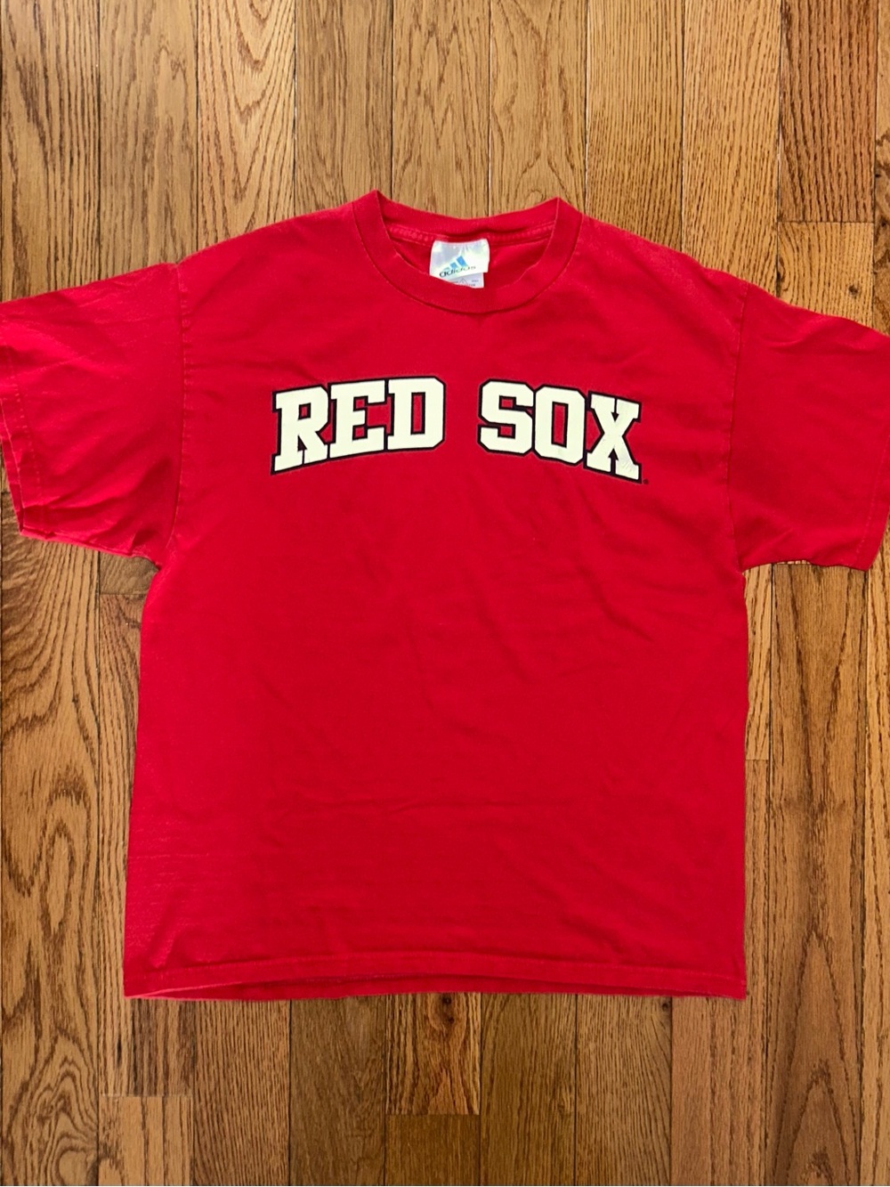 Boston Red Sox 2002 Adidas Vintage Doublesided T-Shirt Size Large